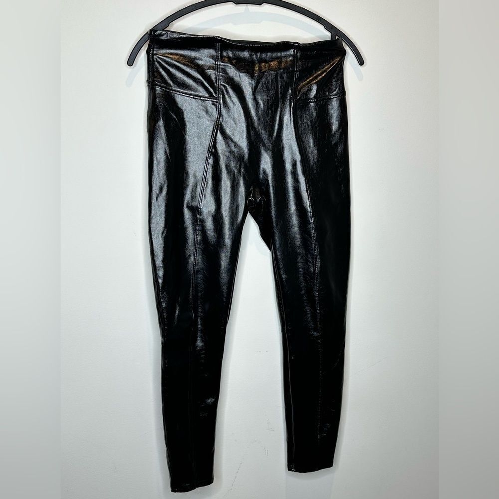 SPANX shape faux‎ Patent Leggings